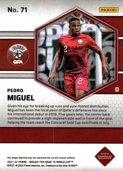 2021-22 Panini Mosaic Road to FIFA World Cup #71 Pedro Miguel Back