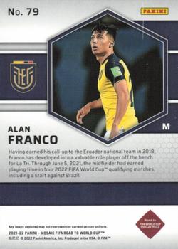 2021-22 Panini Mosaic Road to FIFA World Cup #79 Alan Franco Back