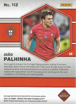 2021-22 Panini Mosaic Road to FIFA World Cup #112 Joao Palhinha Back
