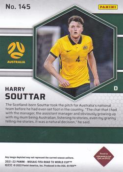 2021-22 Panini Mosaic Road to FIFA World Cup #145 Harry Souttar Back