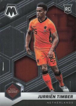 2021-22 Panini Mosaic Road to FIFA World Cup #178 Jurrien Timber Front