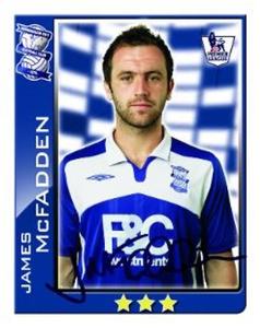 2009-10 Topps Premier League 2010 #62 James McFadden Front