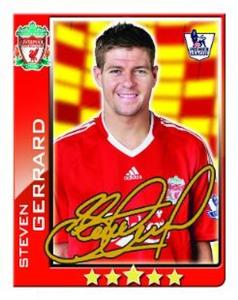 2009-10 Topps Premier League 2010 #264 Steven Gerrard Front