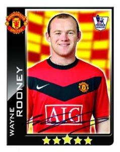 2009-10 Topps Premier League 2010 #315 Wayne Rooney Front