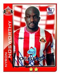 2009-10 Topps Premier League 2010 #365 Nyron Nosworthy Front