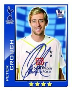 2009-10 Topps Premier League 2010 #398 Peter Crouch Front