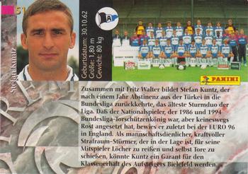 1996-97 Panini Premium Bundesliga #51 Stefan Kuntz Back