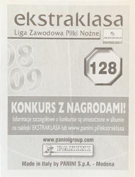 2008-09 Panini Ekstraklasa #128 Robert Lewandowski Back