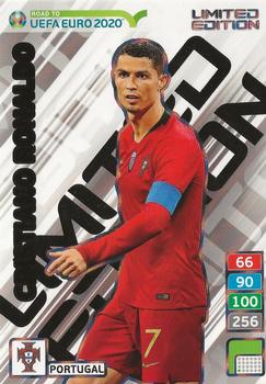 2019 Panini Adrenalyn XL Road to UEFA Euro 2020 - Limited Edition XXL #XXL-CR Cristiano Ronaldo Front