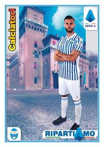 2019-20 Panini Calciatori Stickers - Calciatori RipartiAmo #R18 Francesco Vicari Front