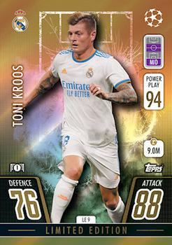 2021-22 Topps Match Attax Champions & Europa League Extra - Limited Edition #LE9 Toni Kroos Front