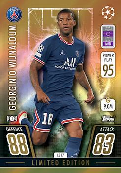 2021-22 Topps Match Attax Champions & Europa League Extra - Limited Edition #LE17 Georginio Wijnaldum Front