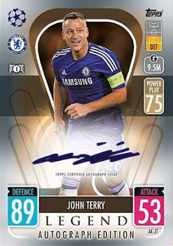 2021-22 Topps Match Attax Champions & Europa League Extra - Legend Autograph #AC-JT John Terry Front
