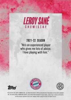 2021-22 Topps On-Demand Alphonso Davies: My Journey UEFA Champions League #NNO Leroy Sané Back