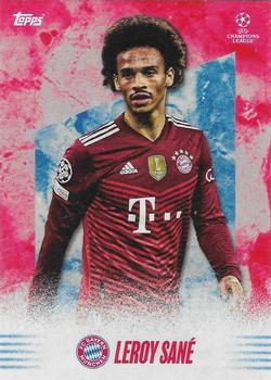 2021-22 Topps On-Demand Alphonso Davies: My Journey UEFA Champions League #NNO Leroy Sané Front