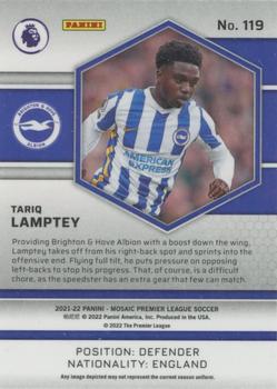 2021-22 Panini Mosaic Premier League #119 Tariq Lamptey Back