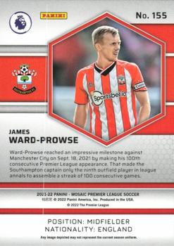 2021-22 Panini Mosaic Premier League #155 James Ward-Prowse Back