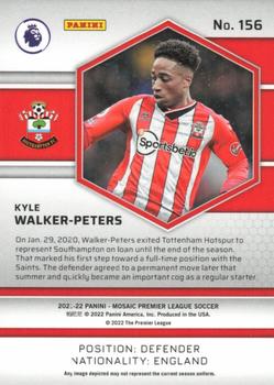 2021-22 Panini Mosaic Premier League #156 Kyle Walker-Peters Back
