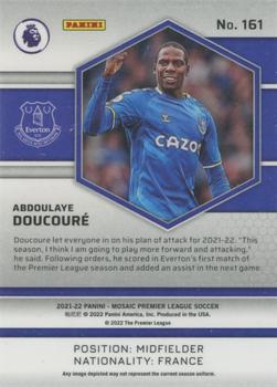 2021-22 Panini Mosaic Premier League #161 Abdoulaye Doucoure Back