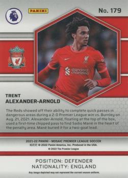 2021-22 Panini Mosaic Premier League #179 Trent Alexander-Arnold Back