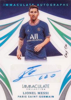 2021 Panini Immaculate Collection - Immaculate Autographs Platinum #IA-LM Lionel Messi Front