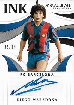 2021 Panini Immaculate Collection - Ink #IK-DM Diego Maradona Front