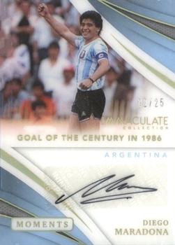 2021 Panini Immaculate Collection - Moments #MO-DM Diego Maradona Front