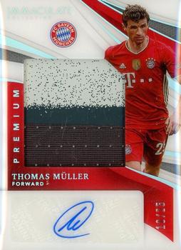 2021 Panini Immaculate Collection - Premium Swatch Autographs Jersey Number #PR-TM Thomas Muller Front