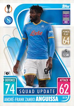 2021-22 Topps Match Attax Champions & Europa League Extra - Squad Update #SU34 André-Frank Zambo Anguissa Front