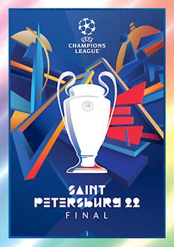 2021-22 Topps Match Attax Champions & Europa League Extra - Competition Finals #1 UEFA Champions League / Saint Petersburg 2022 Front