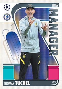 2021-22 Topps Match Attax Champions & Europa League Extra - Manager #MAN3 Thomas Tuchel Front