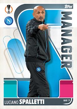 2021-22 Topps Match Attax Champions & Europa League Extra - Manager #MAN19 Luciano Spalletti Front