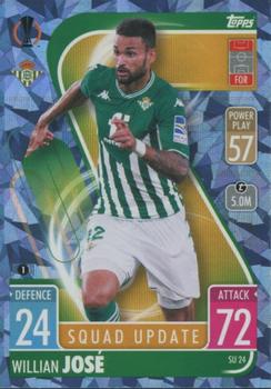 2021-22 Topps Match Attax Champions & Europa League Extra - Squad Update Crystal #SU24 Willian José Front