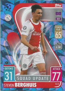 2021-22 Topps Match Attax Champions & Europa League Extra - Squad Update Crystal #SU64 Steven Berghuis Front
