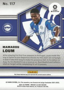 2021-22 Panini Mosaic La Liga #117 Mamadou Loum Back