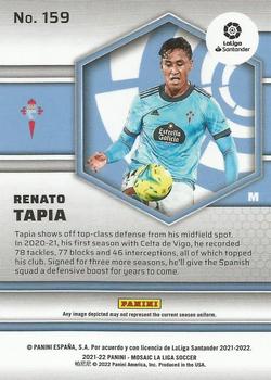 2021-22 Panini Mosaic La Liga #159 Renato Tapia Back