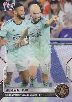 2022 Topps Now MLS #166 Andrew Gutman Front