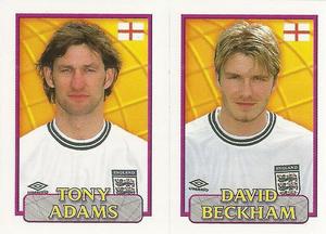 2000 Merlin Europe 2000 #64 Tony Adams / David Beckham Front