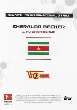 2021-22 Topps Bundesliga International Stars #NNO Sheraldo Becker Back