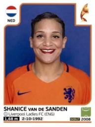 2017 Panini UEFA Women's EURO 2017 The Netherlands Stickers #33 Shanice van de Sanden Front