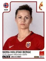 2017 Panini UEFA Women's EURO 2017 The Netherlands Stickers #41 Nora Holstad Berge Front