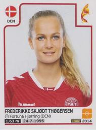 2017 Panini UEFA Women's EURO 2017 The Netherlands Stickers #65 Frederikke Thogersen Front