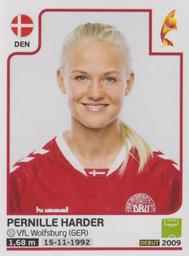 2017 Panini UEFA Women's EURO 2017 The Netherlands Stickers #72 Pernille Harder Front