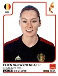 2017 Panini UEFA Women's EURO 2017 The Netherlands Stickers #84 Elien Van Wynendaele Front