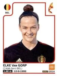 2017 Panini UEFA Women's EURO 2017 The Netherlands Stickers #87 Elke Van Gorp Front
