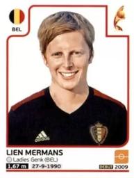 2017 Panini UEFA Women's EURO 2017 The Netherlands Stickers #89 Lien Mermans Front