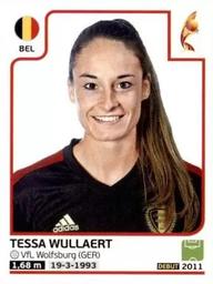 2017 Panini UEFA Women's EURO 2017 The Netherlands Stickers #93 Tessa Wullaert Front