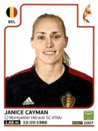 2017 Panini UEFA Women's EURO 2017 The Netherlands Stickers #94 Janice Cayman Front