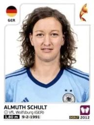 2017 Panini UEFA Women's EURO 2017 The Netherlands Stickers #97 Almuth Schult Front