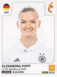 2017 Panini UEFA Women's EURO 2017 The Netherlands Stickers #107 Alexandra Popp Front